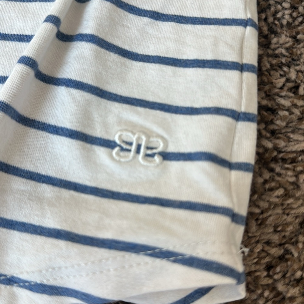 Albion Basic Tee Venice Stripe; Sz Large - Picture 4 of 6